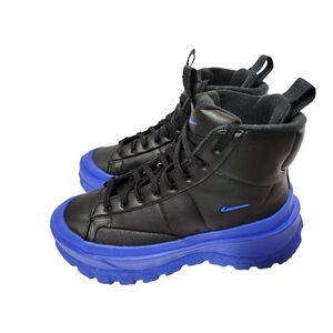 Nike Blazer Roam Mid Boots – Women’s Size 8 Black/Blue